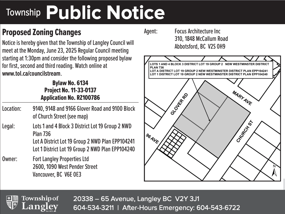 Redevelopment Moves Ahead Under Fort Langley Properties Ltd.